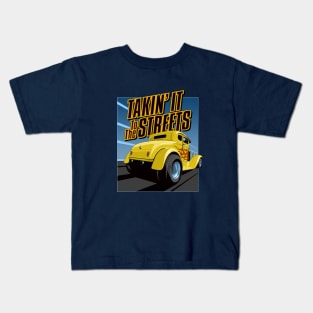 Takin' it to the streets - yellow Kids T-Shirt